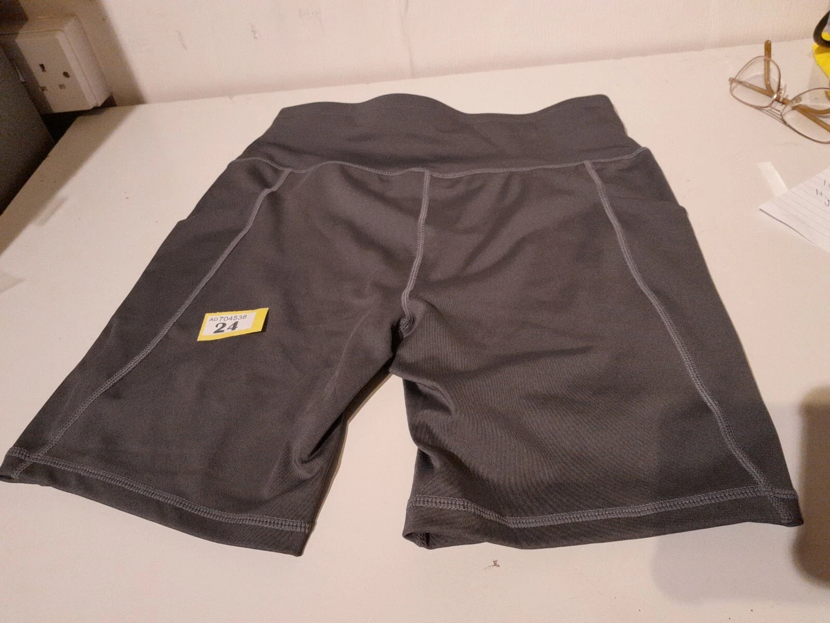 Knee length exercise shorts sale