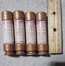 SHAWMUT TR50R FUSE TR 50R 250 VOLT 50 AMP Four Fuses