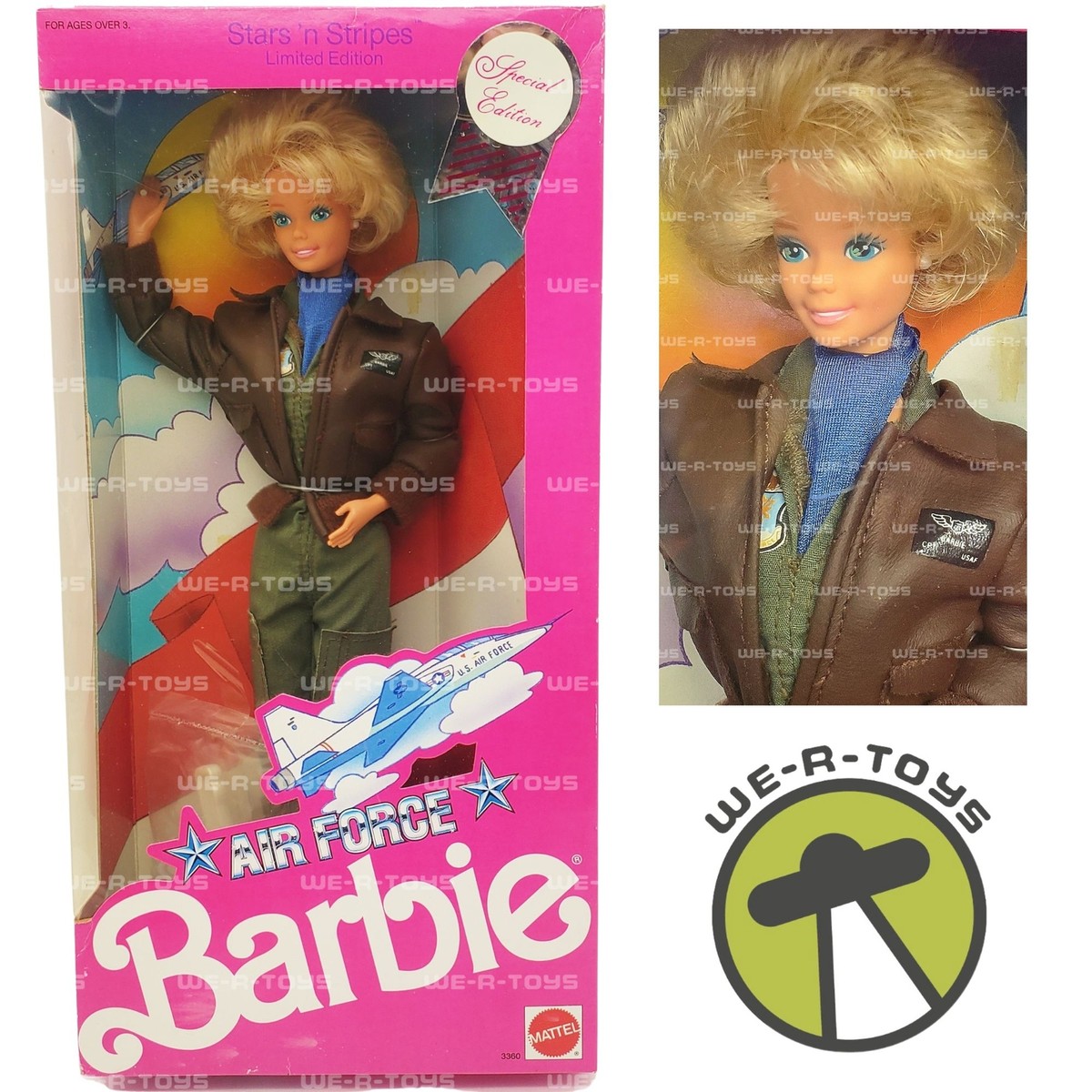 Barbie Air Force Stars n Stripes Limited Edition No. 3360