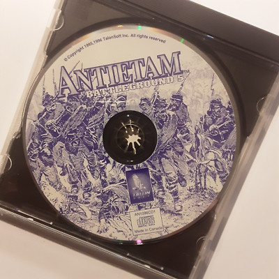 VINTAGE ANTIETAM BATTLEGROUND 5 CIVIL WAR STRATEGY PC GAME