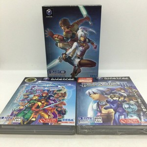 Pso Phantasy Star Online Trilogy 1 2 3 Nintendo Game Cube Ebay