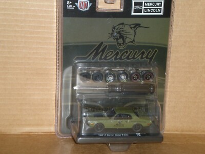 1/64th M2 Machines Auto Wheels R9 1968 1/2 Mercury Cougar R-Code