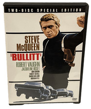 Bullitt DVD, 2005, 2-Disc Set, Special Edition Widescreen VG Steve McQueen