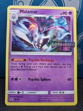 Malamar SM117 Holo, Forbidden Light Prerelease Promo Stamped, Pokemon Card, NM on eBay