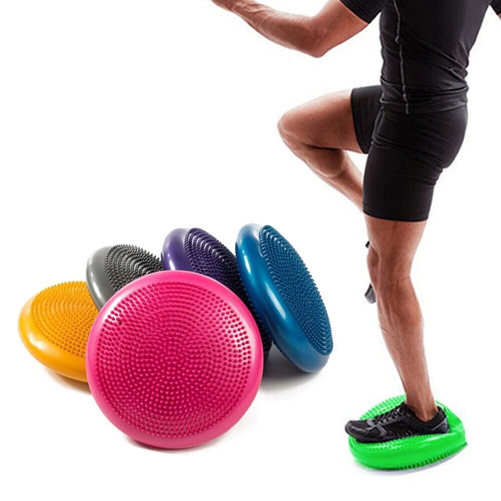 Basics balance disc, cuscino per migliorare la stabilità, nero