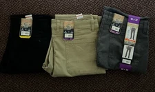 Weatherproof Vintage Relaxed Fit Flex Utility Canvas BLACK,GRAY,TAN 1521740