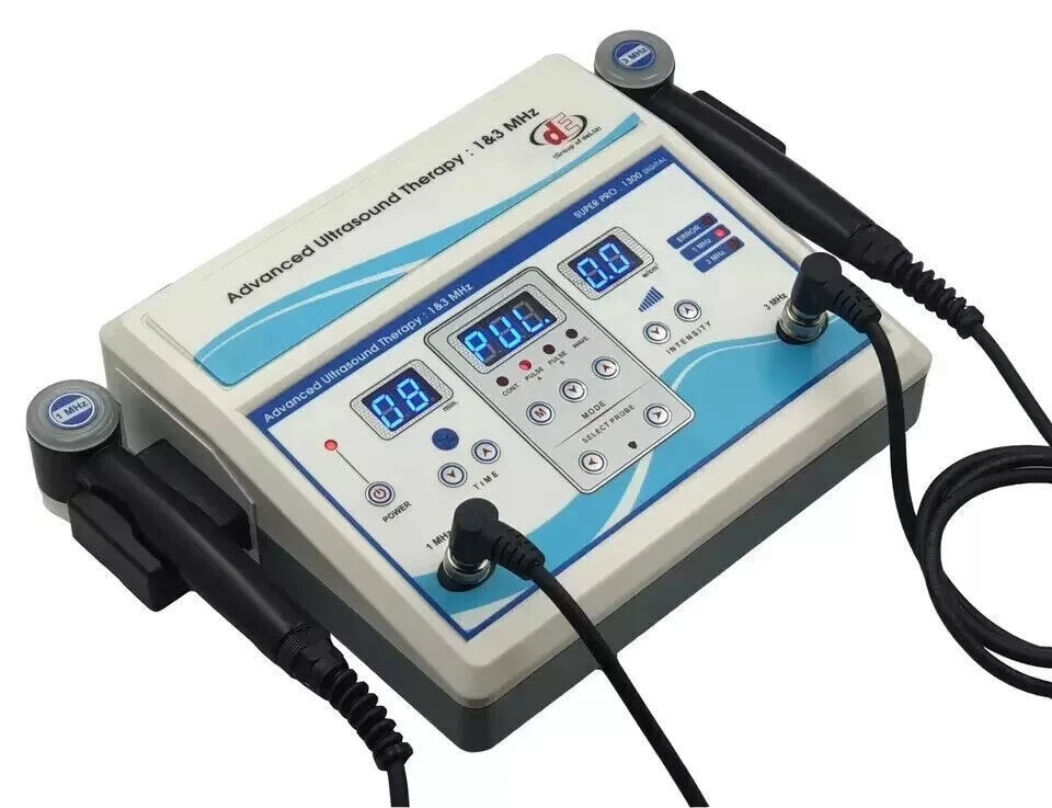 Máquina de terapia de ultrasonido para aliviar el dolor físico de 1 y 3 MHz Foto 3 de 4