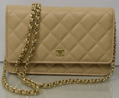 Chanel Lambskin Leather Chocolate Bar Quilted French Wallet – MISLUX