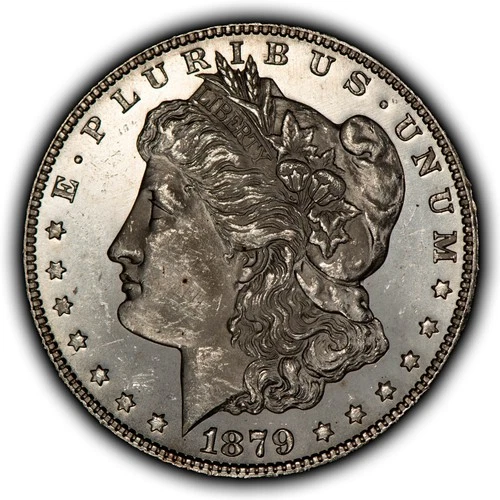 1879-S $1 Morgan Silver Dollar - PQ Original Proof-Like - BU - SKU-D7026