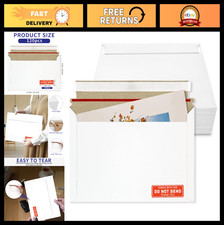 120 Pack Self-Sealing Rigid Mailers 13x9.25" - Flat Cardboard Envelopes for Phot
