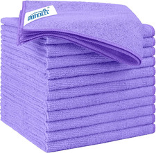 Microfiber Cleaning Cloth 12 Pack 12.5 X 12.5 Inch Microfiber Towels for Cars Ul
