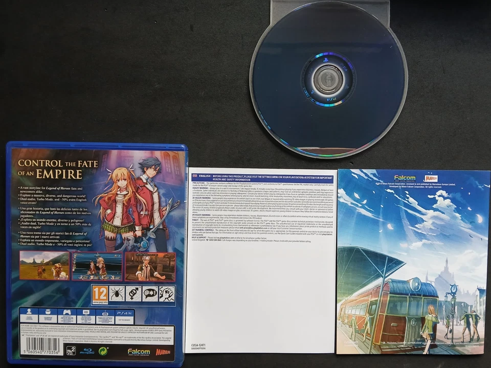 THE LEGEND OF HEROES TRAILS OF COLD STEEL-PS4-PLAYSTATION-PAL ESPAÑA- COMPLETO, foto 2 de 5