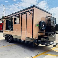 Mobile Food TruckTrailer Snack Cart Pizza Food Trailer in Sale