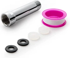 Shower Head Extension Arm, Shower Arm Extension Shower Head Extender Made of 304