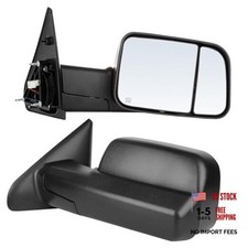 Towing Mirrors Tow Mirrors Replacement Fit For 2002-08 For Dodge For Ram 1500