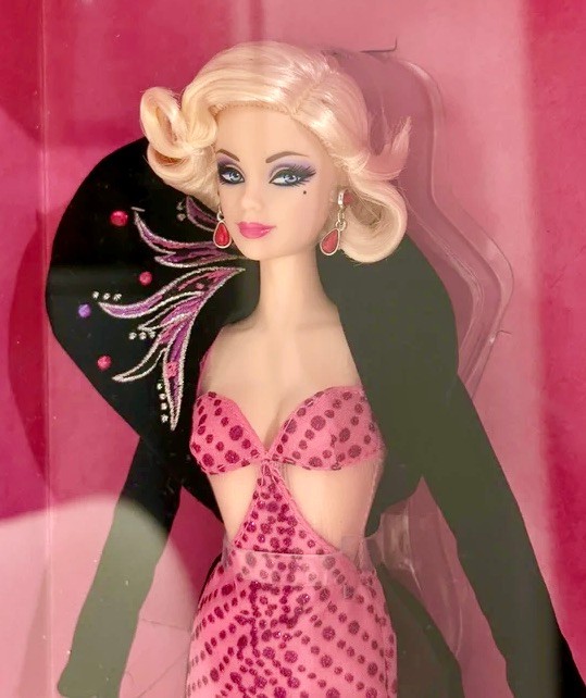 Barbie Pink Glamour par Bob Mackie, icône de mode Mattel JBJ13 en édition limitée