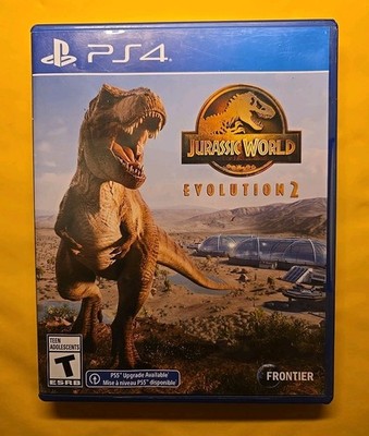 Jurassic World Evolution 2 PS4 Playstation 4 No Manual Complete Tested