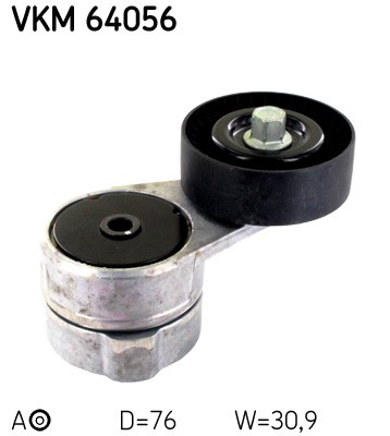Upper Right SKF-OE VKM 64056 Belt Tensioner, V-ribbed belt for HYUNDAI,KIA - Image 4