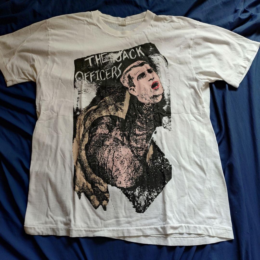 Vintage 1990's Fruit Of The Loom The Jack Officers T-Shirt Size XL White