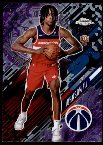2025 Topps Chrome Update Tre Johnson III Base (RAW)