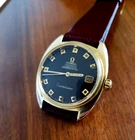 OMEGA CONSTELLATION 14K CAPPED ON STEEL CASE WELL SERVICED CAL 564,   1967