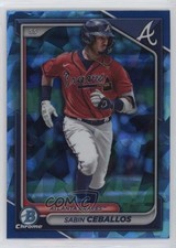 2024 Bowman Sapphire Edition Chrome Prospects Sabin Ceballos #BCP-130 11nu