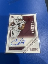 2018 Contenders Draft Picks Game Day Tickets 4/5 Christian Kirk Rookie Auto RC