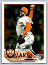 2023 Topps #180 Dominic Leone - San Francisco Giants
