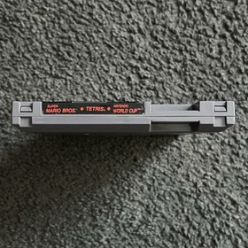 Super Mario Bros / Tetris / Nintendo World Cup Nintendo NES 3 In 1 PAL Uncommon