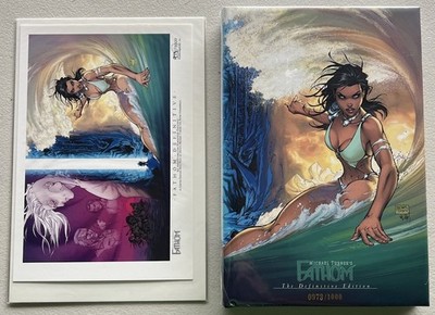Michael Turner s Fathom The Definitive Edition Hardcover #973/1000 Sealed W/COA