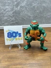 1988 Playmates TMNT Teenage Mutant Ninja Turtles Hard Head MICHAELANGELO Figure