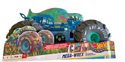 Hot Wheels Monster Trucks XL MEGA-WREX Monster Truck 1:6 RC Over 2 Feet Long NEW