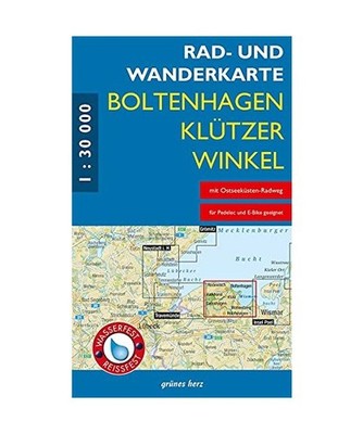 Rad- und Wanderkarte Boltenhagen, Klützer Winkel 1:30 000: Mit Kalkhorst, Redew