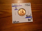 1952 Lincoln Cent BU+!!!! BEAUTY!!!!! COOOOOOOL!!!!!