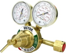 VICTOR Heavy Duty Oxygen Regulator Model: 350-125-540 5-125 psi - CGA-540