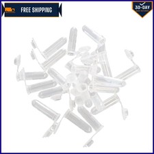 Precision 2ml Plastic Vials - 100 Shatterproof Containers with Leak-Proof Seals
