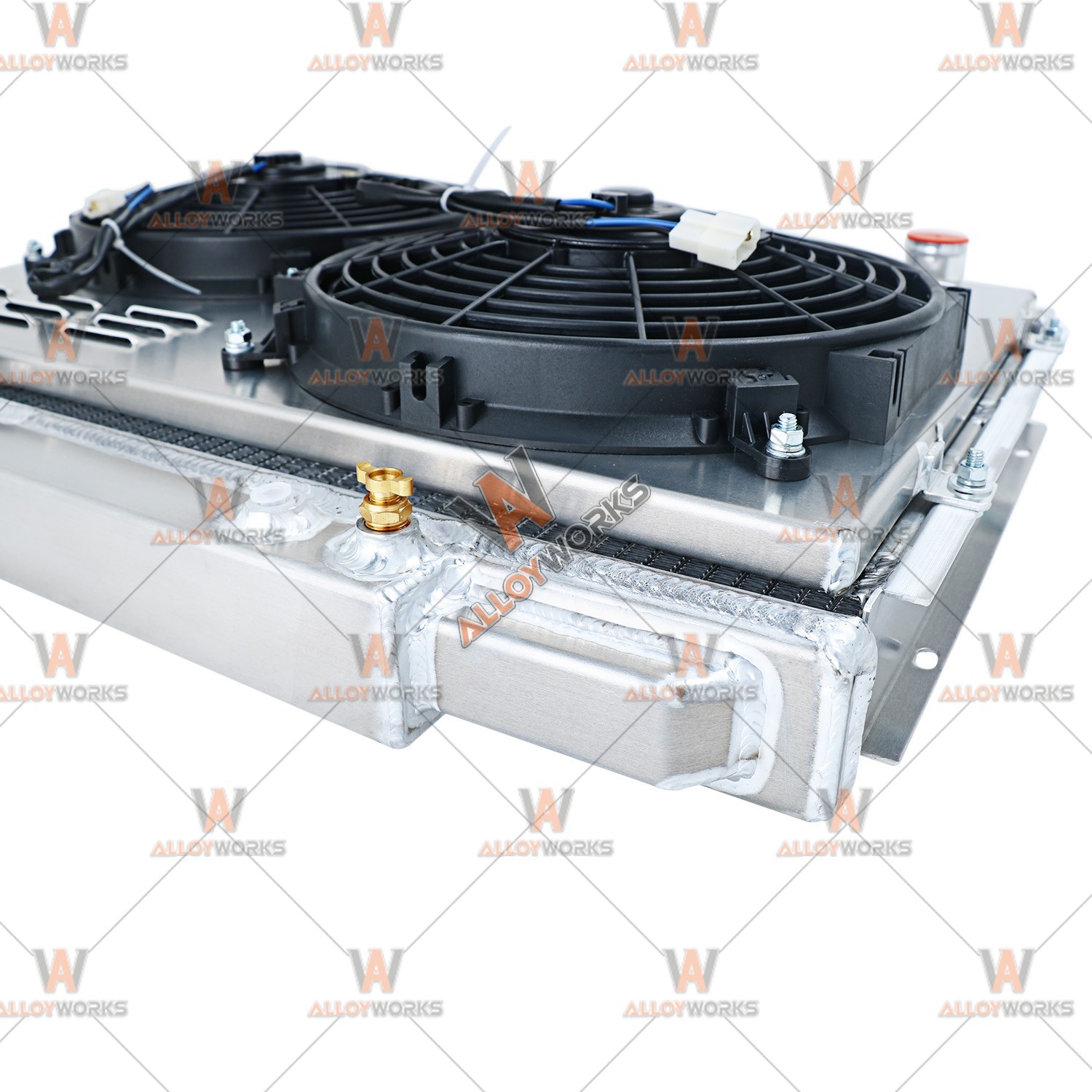 4 Row Radiator+Fan Shroud For 1967-1970 Ford Mustang Fairlane /Mercury Cougar V8 thumbnail 8