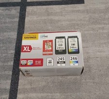 Canon PG-245XL Black  CL-246XL Color Ink Cartridge Set 8278B005 Genuine Sealed