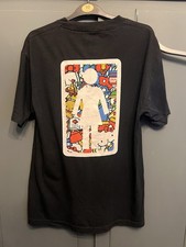 Girl Skateboards x Sanrio Hello Kitty T-shirt Medium Black Rare