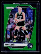 2024 Panini Prizm WNBA Dorka Juhasz Green Prizm 123