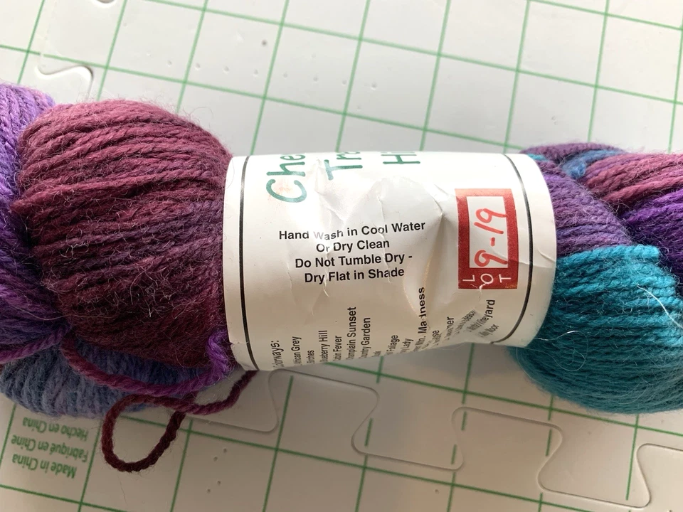 Cherry Tree Hill SOCKITTOME -Blueberry Hill - 450 yds / 100g - Merino Nylon - Image 3 of 4