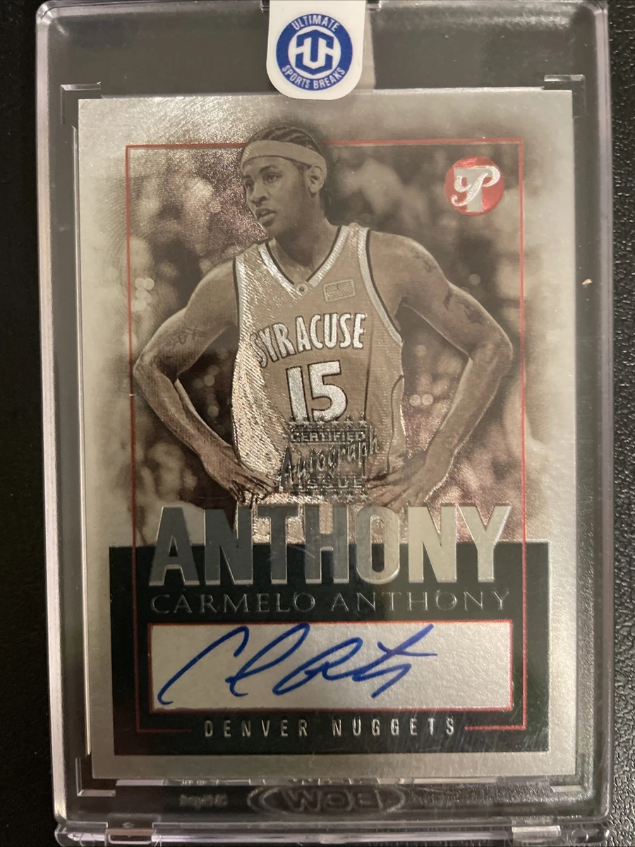 Topps Carmelo Anthony Basketball Rookie Sports Trading Cards