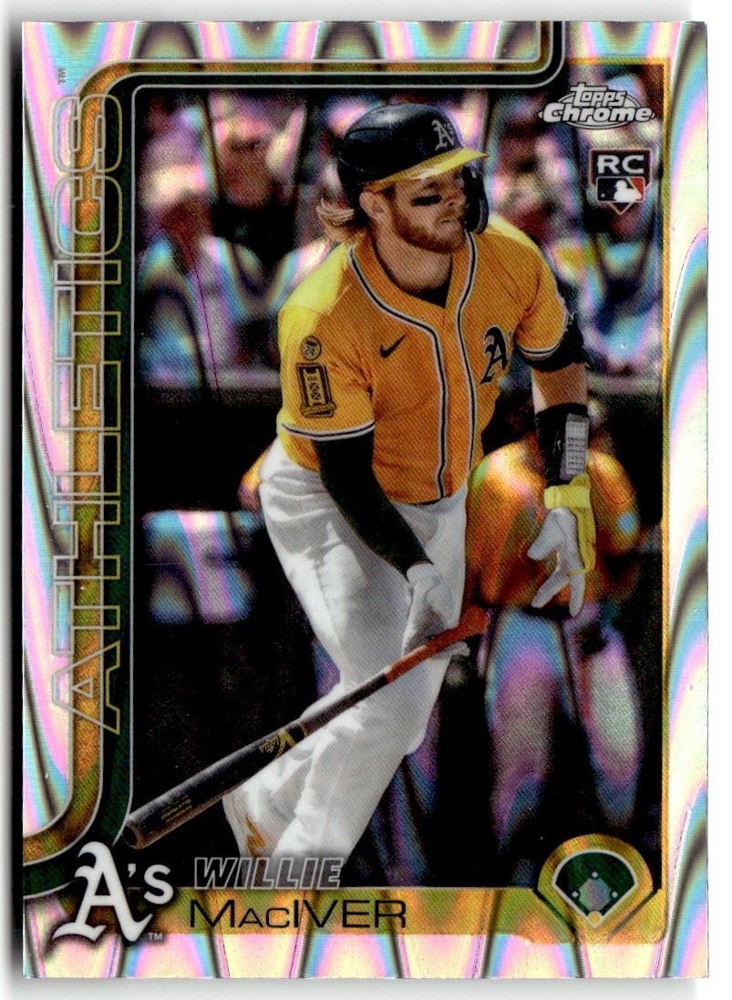2025 Topps Chrome Update Raywave Willie MacIver RC #USC81