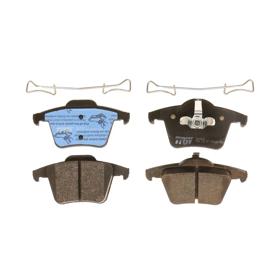 SET-TRWTRH1003-A TRW Juego de 4 ruedas Pastillas de freno delanteras y traseras para Volvo XC90 Foto 4 de 4
