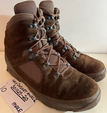 HAIX Desert Ankle Brown Suede Leather High Liability Boots British Army 30102520