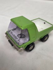 Buddy L Lime Green  White Vintage Metal Toy Pickup Truck Vehicle