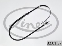 1X Linex 32.01.57 Seilzug Feststellbremse FüR Opel