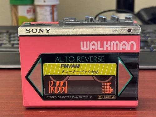 Vintage Sony WM-55 Walkman Cassette Player Working Japan