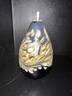 Maytum Studio Art Glass Oil Lamp Iridescent Vessel Vintage Signed 1984 — photo 1