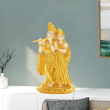 Statua di Buddha indiano Resina Dio indù Dea Idolo Divinità Decor Ornamenti